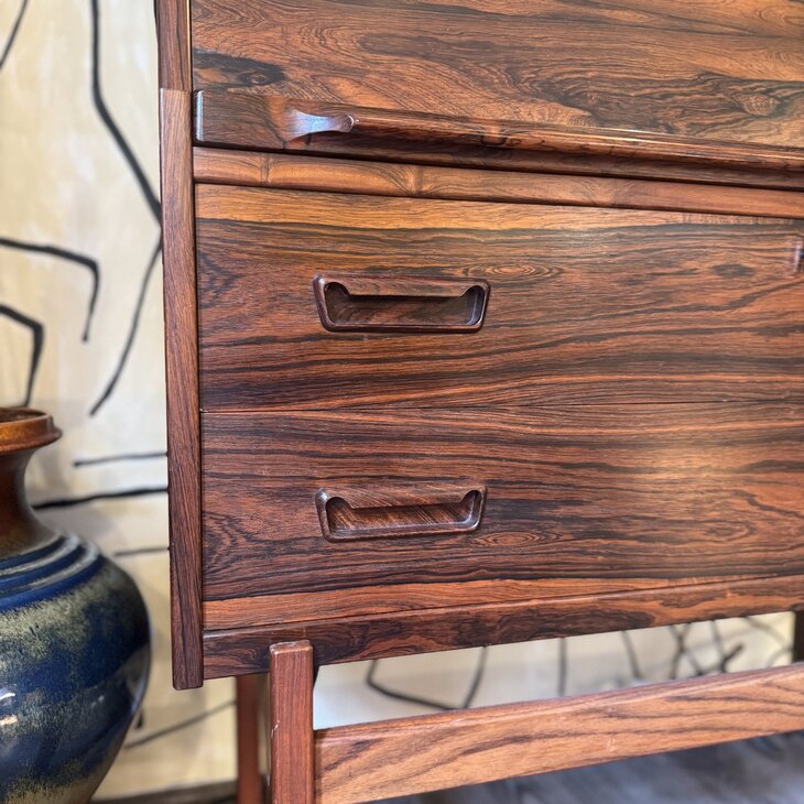 Deense palissander secretaire model 68 Arne Wahl Iversen | Sprinkelhop