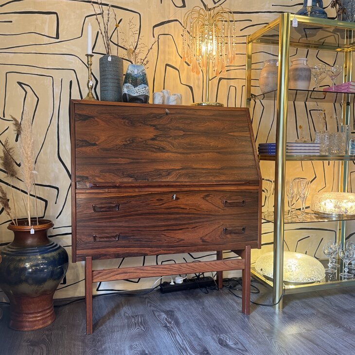 Deense palissander secretaire model 68 Arne Wahl Iversen | Sprinkelhop