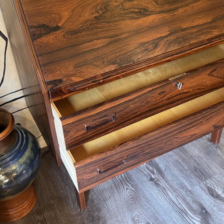 Deense palissander secretaire model 68 Arne Wahl Iversen | Sprinkelhop