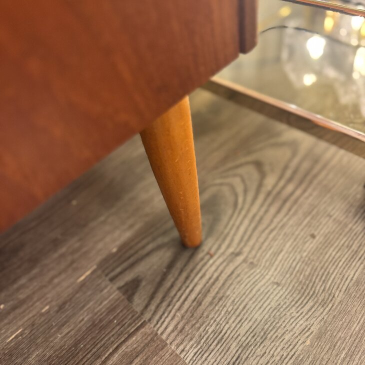 Vintage midcentury teak Zweedse ladekast met 6 lades | Sprinkelhop