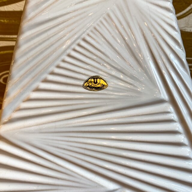 West Germany vaas U Keramik wit groot 1218/45 | Sprinkelhop