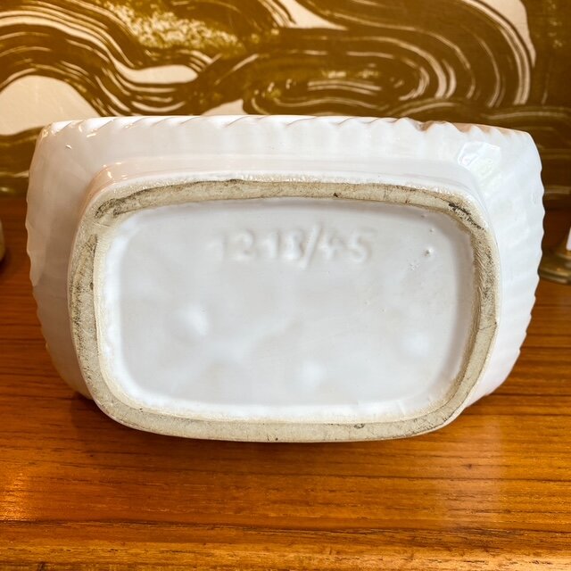 West Germany vaas U Keramik wit groot 1218/45 | Sprinkelhop