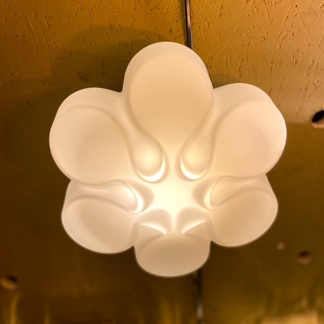 Vintage BEGA Leuchten wandlamp bloemvorm melkglas | Sprinkelhop