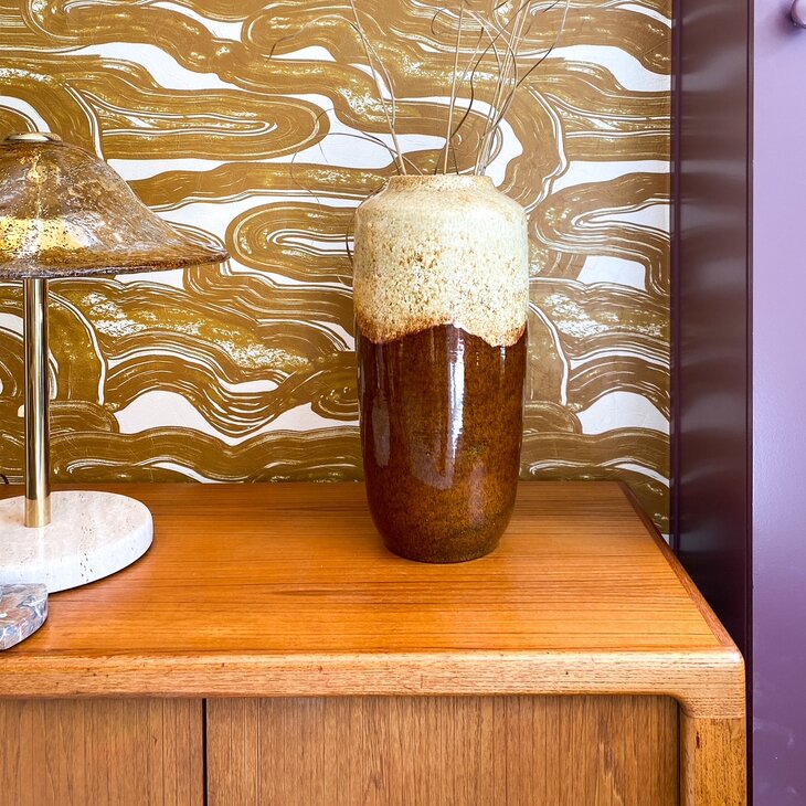 Vintage West-Germany vaas Scheurich Keramik 517-45 | Sprinkelhop