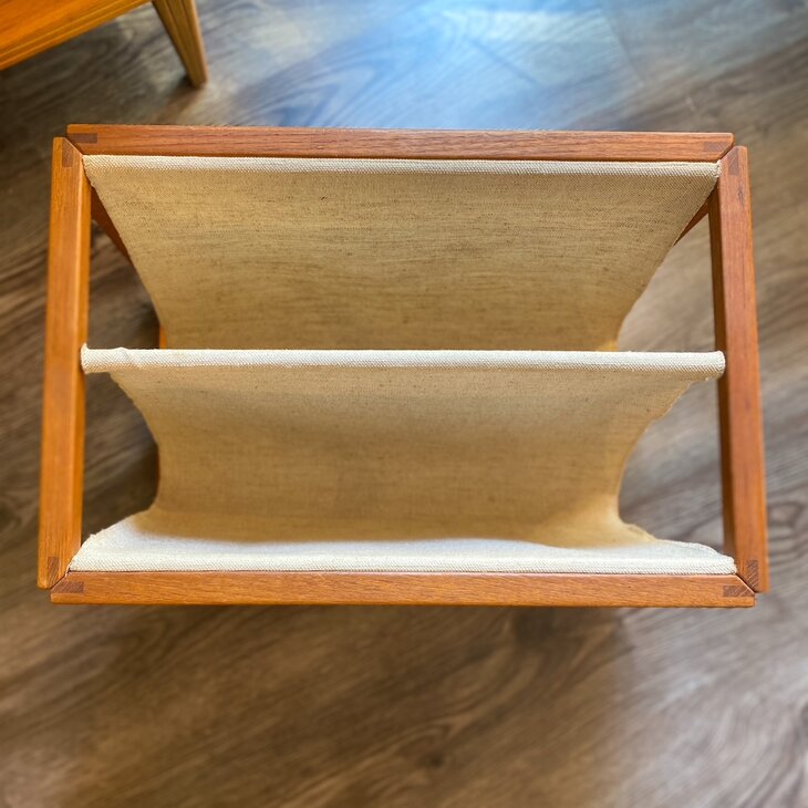 Deens design teakhouten tijdschriftenhouder lectuurbak | Sprinkelhop 