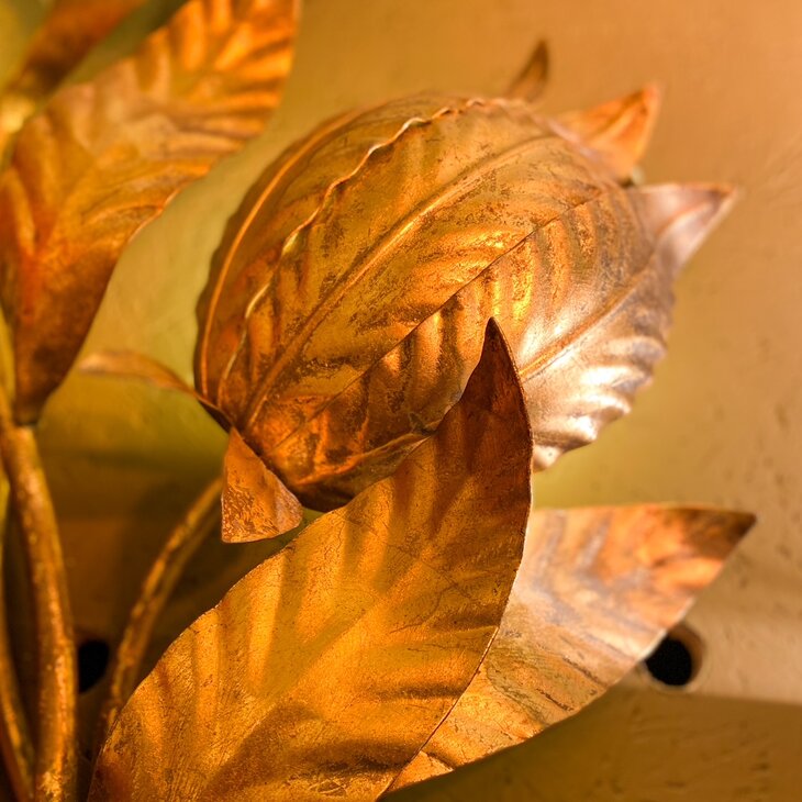 Hans K&ouml;gl vintage vergulde wandlamp Florentine | Sprinkelhop