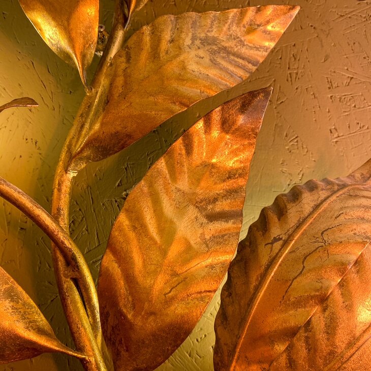 Hans K&ouml;gl vintage vergulde wandlamp Florentine | Sprinkelhop