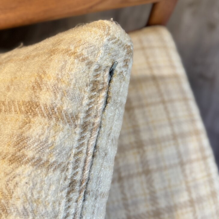 Vintage teak houten fauteuil Illum Wikkels&oslash; voor Niels Eilersen| Sprinkelhop