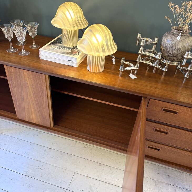 Bartels vintage mid century teak houten dressoir | Sprinkelhop