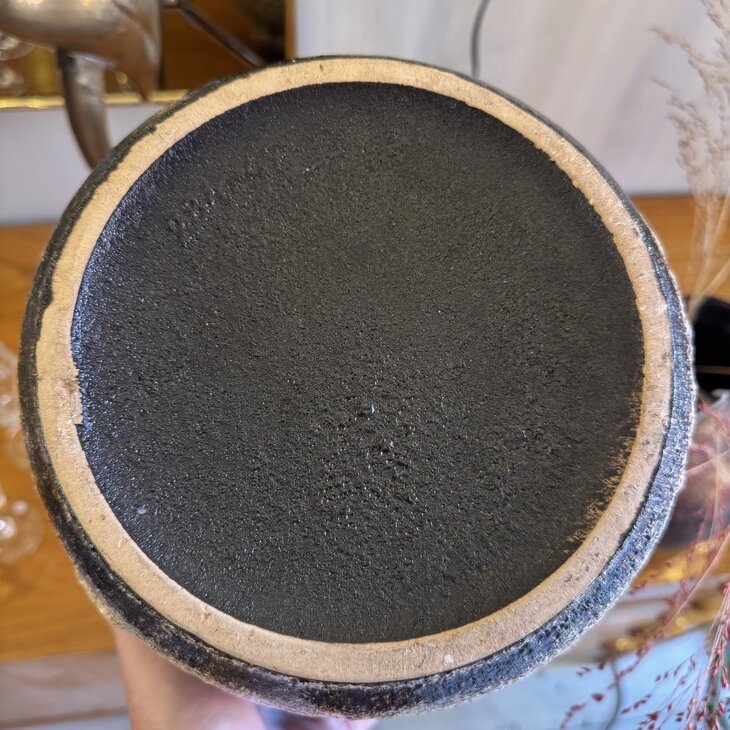 Vintage Scheurich West Germany vaas bruin 287-47 | Sprinkelhop