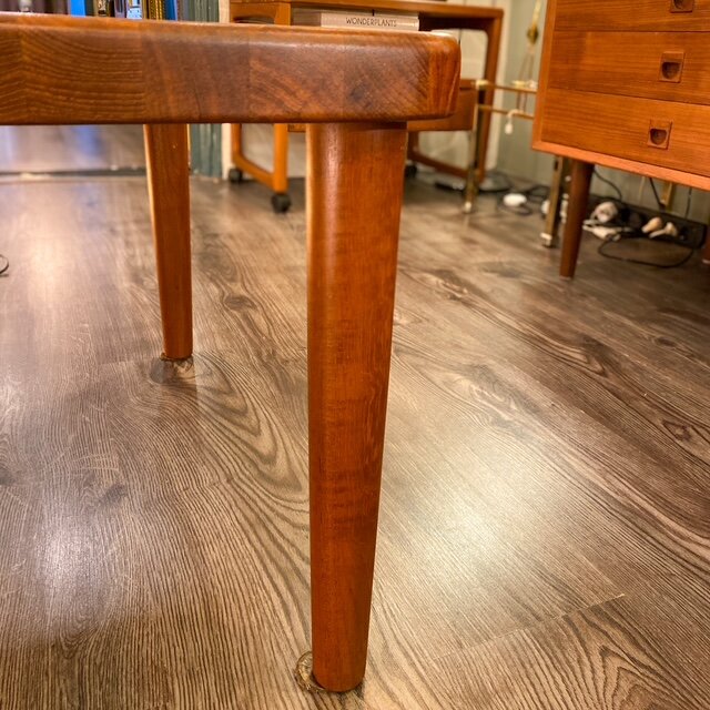 Vintage teak salontafel Glostrup Deens design | Sprinkelhop