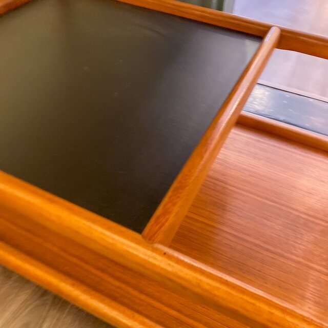 Vintage bar cart Silkenborg Denmark teak | Sprinkelhop