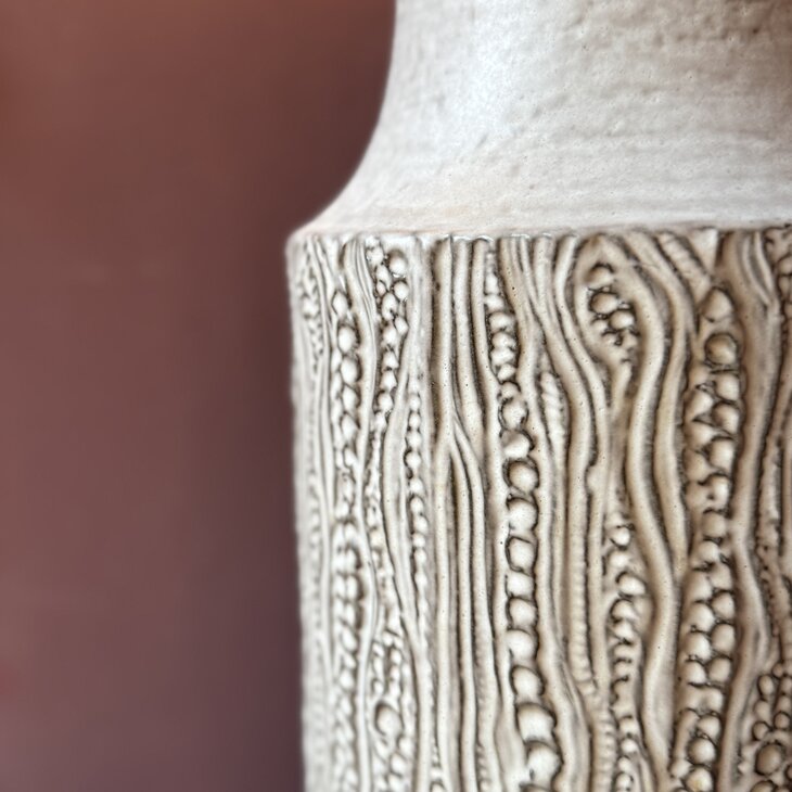 Vintage Carstens West Germany vaas grijs 7651-50 | Sprinkelhop