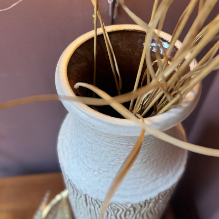 Vintage Carstens West Germany vaas grijs 7651-50 | Sprinkelhop