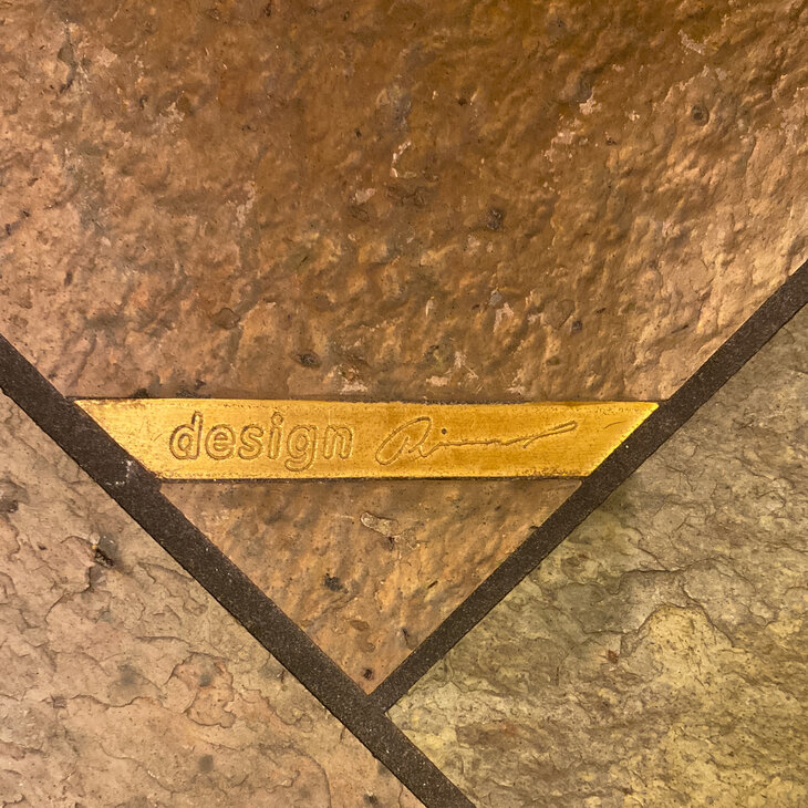 Vierkante brutalistische salontafel Paul Kingma 1980s | Sprinkelhop