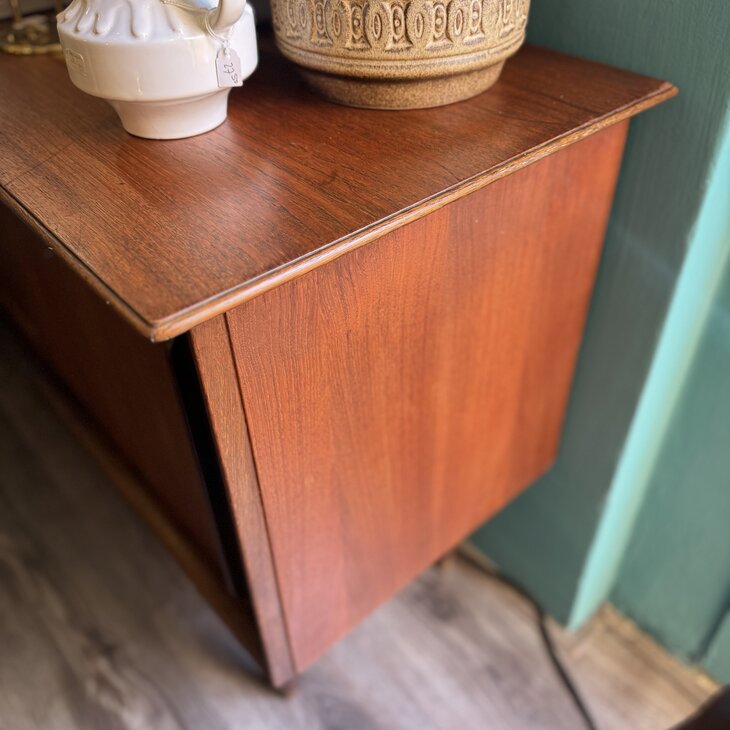 Teak houten dressoir sideboard Ernst Dieter Hilker | Sprinkelhop