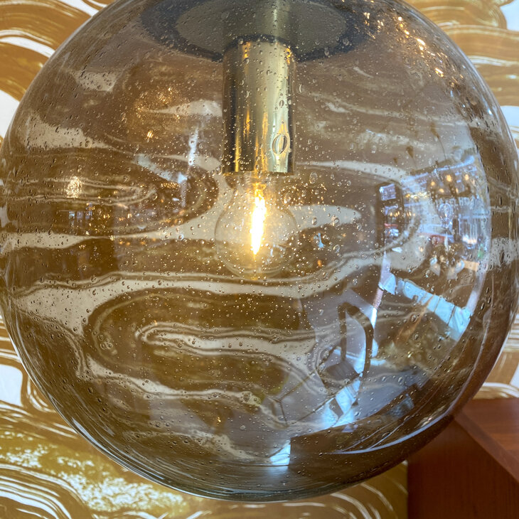 Messing rookglazen Glashutte Limburg bol hanglamp bubbel - XL | Sprinkelhop