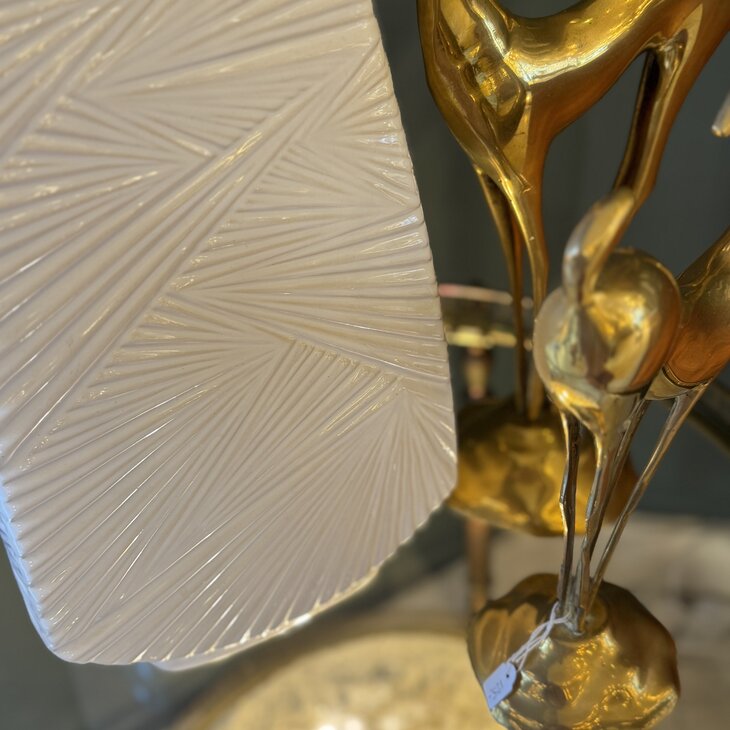 West Germany vaas U Keramik wit groot 1218/45 | Sprinkelhop