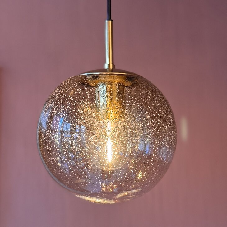 Messing rookglazen Glashutte Limburg bol hanglamp bubbel - S | Sprinkelhop