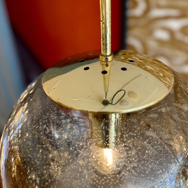 Messing rookglazen Glashutte Limburg bol hanglamp bubbel - XL | Sprinkelhop