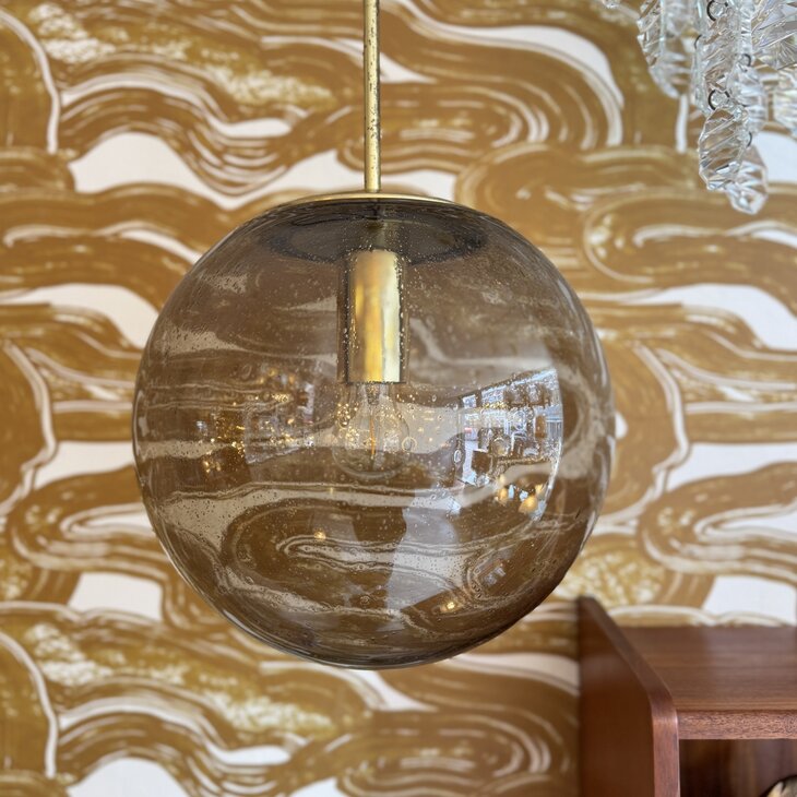 Messing rookglazen Glashutte Limburg bol hanglamp bubbel - XL | Sprinkelhop