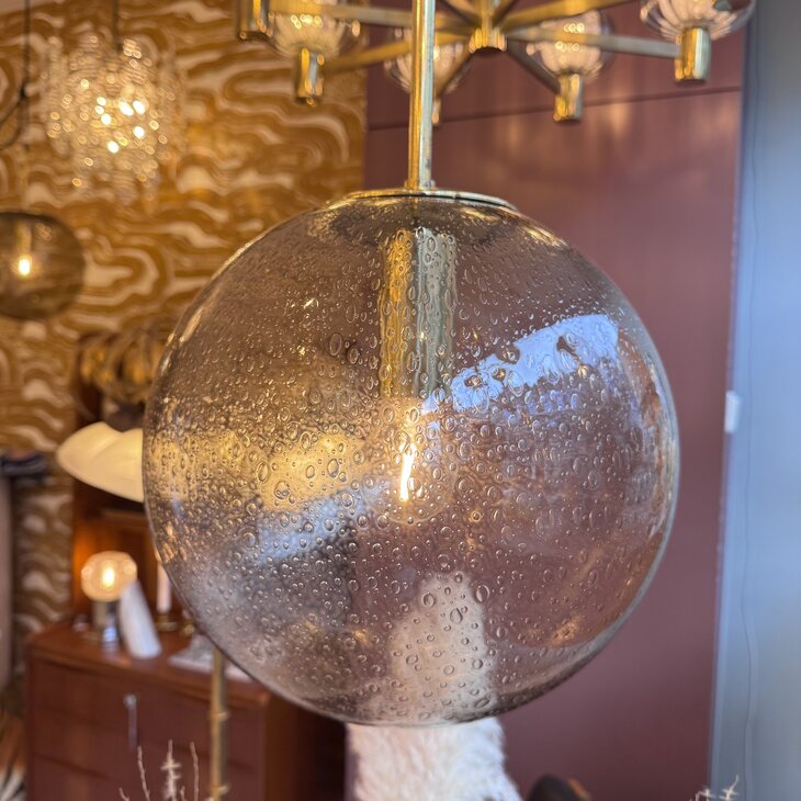 Messing rookglazen Glashutte Limburg bol hanglamp bubbel - L | Sprinkelhop