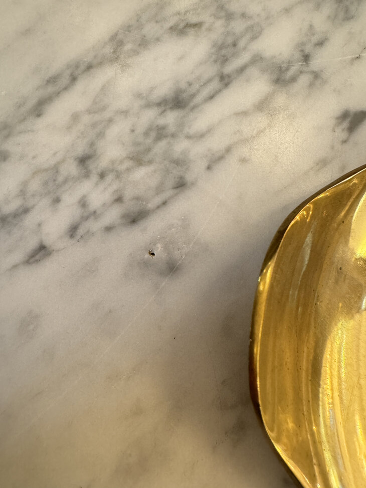 Set vintage Italiaanse vierkante marmeren salontafels | Sprinkelhop