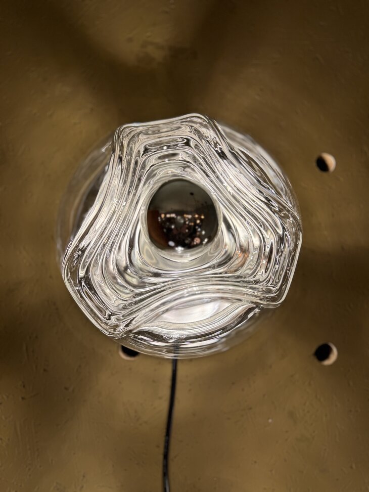 Peill &amp; Putzler Wave Futura chromen glazen wandlamp plafondlamp | Sprinkelhop