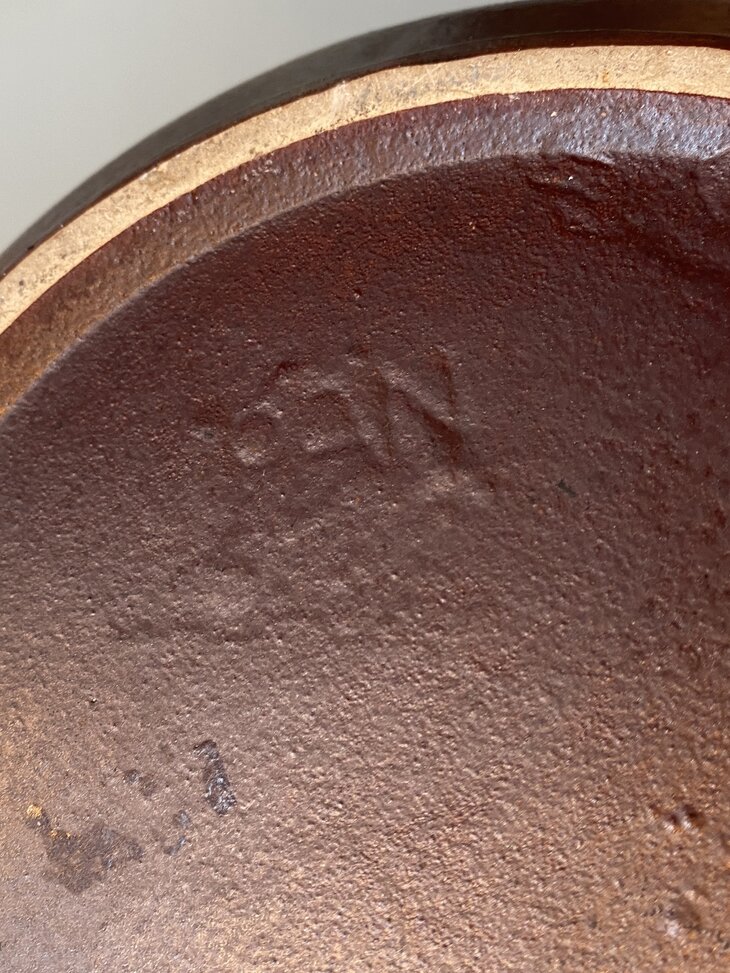 Vintage West Germany vaas Pan Keramik Fat Lava | Sprinkelhop