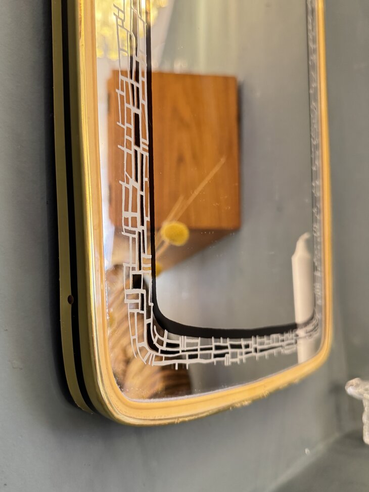 Vintage Rockabilly jaren '50 spiegel moza&iuml;ek | Sprinkelhop