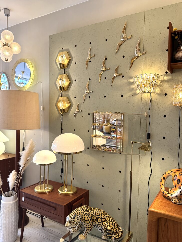 Messing vogel zwaluw zeemeeuw voor aan de wand | Sprinkelhop