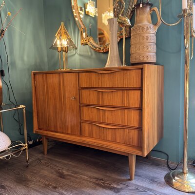 Vintage houten klein dressoir ladekast